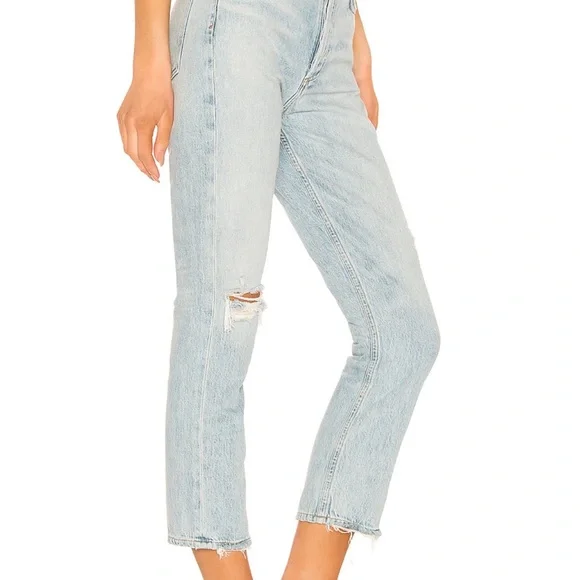 AGOLDE Riley High Rise Straight Crop - Picture 3 of 9